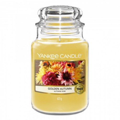 YANKEE CANDLE ŚWIECA GOLDEN AUTUMN 623G