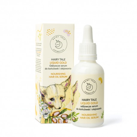 HAIRY TALE LIQUID GOLD ODŻYWCZE SERUM DO KOŃCÓWEK I OLEJOWANIA 50ML