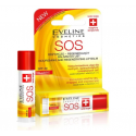 EVELINE SOS ARGAN OIL ODŻYWCZO-REGENERUJĄCY BALSAM DO UST