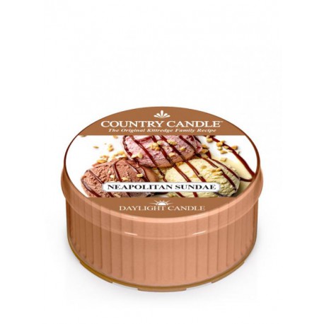 COUNTRY CANDLE ŚWIECA 42G NEAPOLTAN SUNDAE
