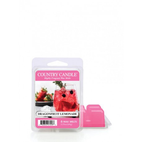 COUNTRY CANDLE WOSK ZAPACHOWY 64G DRAGONFRUIT LEMONADE