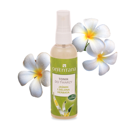ORIENTANA TONIK DO TWARZY JAŚMIN I ZIELONA HERBATA 100ML 