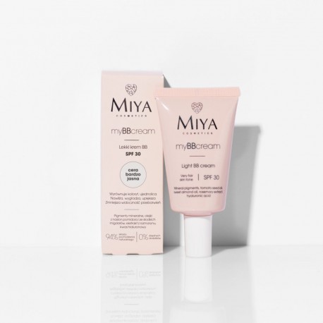 MIYA myBBcrean LEKKI KREM BB CERA BARDZO JASNA 40ML