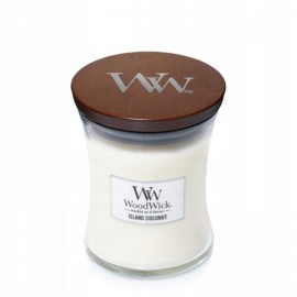 WOODWICK ŚWIECA 85G ISLAND COCONUT