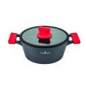 ZWIEGER OBSIDIAN GARNEK Z POKRYWKĄ 24CM