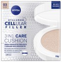 NIVEA HYALURON CELLULAR FILLER KREM PODKŁAD W KOMPAKCIE SPF15 15G 03 DUNKEL