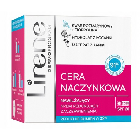 LIRENE CERA NACZYNKOWA KR/TW NAWILZAJĄCY 50ML