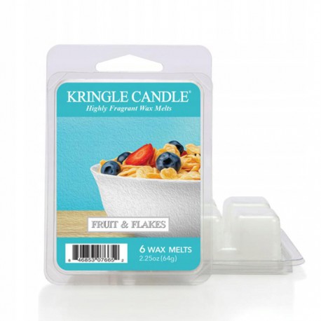 KRINGLE CANDLE WOSK ZAPACHOWY 64G FRUIT & FLAKES