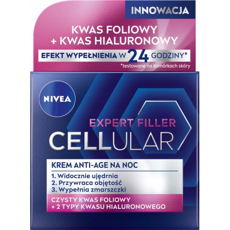 NIVEA VIS.CELLULAR HYALURON NOC 50ML