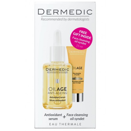 DERMEDIC OILAGE ZESTAW SERUM + SYNDET DO MYCIA TWARZY 25ML