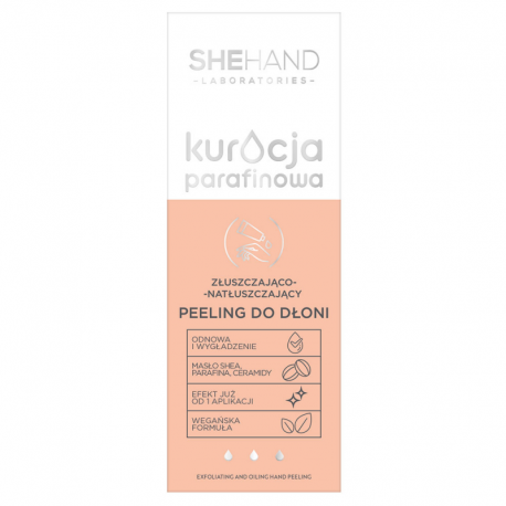 SHEHAND KURACJA PARAFINOWA PEELING ZŁUSZCZAJĄCY DO DŁONI 75ML