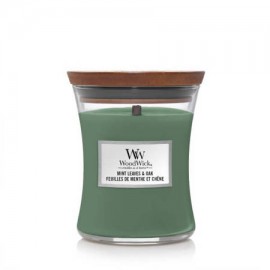 WOODWICK ŚWIECA 275G MINT LEAVES & OAK