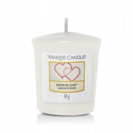 YANKEE CANDLE VOTIVE SNOW IN LOVE 49G