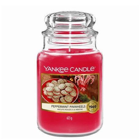 YANKEE CANDLE ŚWIECA 623G PEPPERMINT PINWHEELS