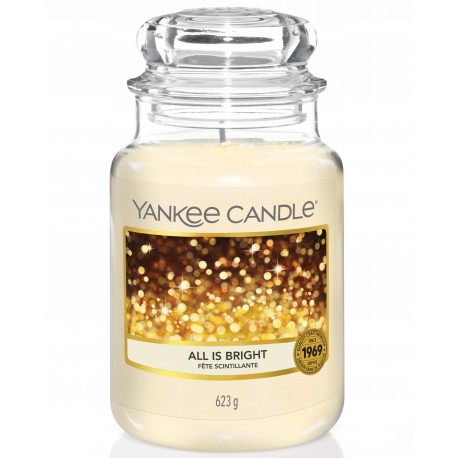 YANKEE CANDLE ŚWIECA 623G ALL IS BRIGHT
