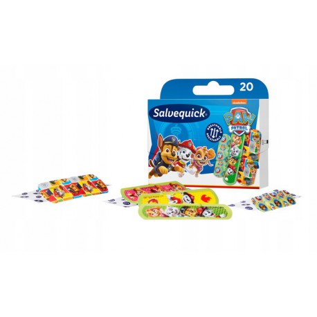 SALVEQUIC PLAST.A .20 KIDS PAW PATR