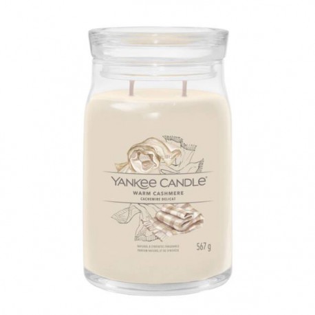 YANKEE CANDLE SIGNATURE ŚWIECA 567G WARM CASHMERE