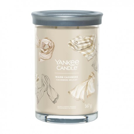 YANKEE CANDLE SIGNATURE TUMBLER 567G WARM CASHMERE