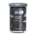 YANKEE CANDLE SIGNATURE ŚWIECA TUMBLER Z DWOMA KNOTAMI 567G MIDSUMMER'S NIGHT