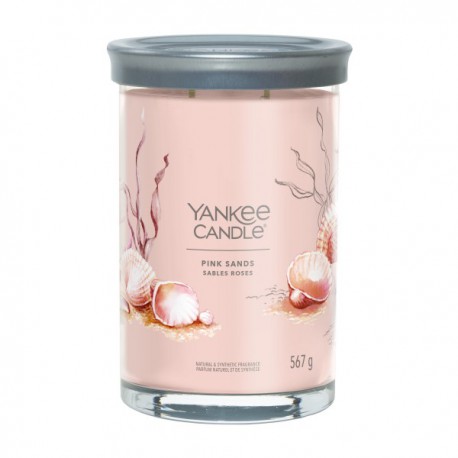 YANKEE CANDLE SIGNATURE TUMBLER 567G PINK SANDS