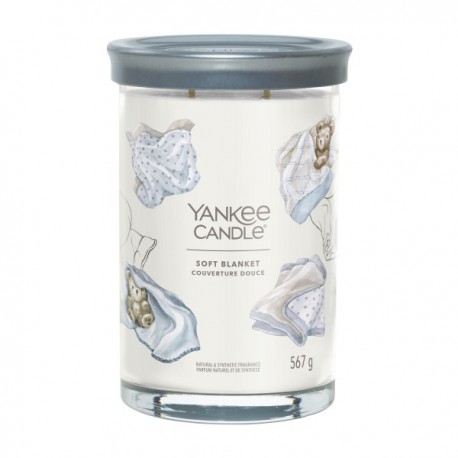 YANKEE CANDLE SIGNATURE TUMBLER 567G SOFT BLANKET