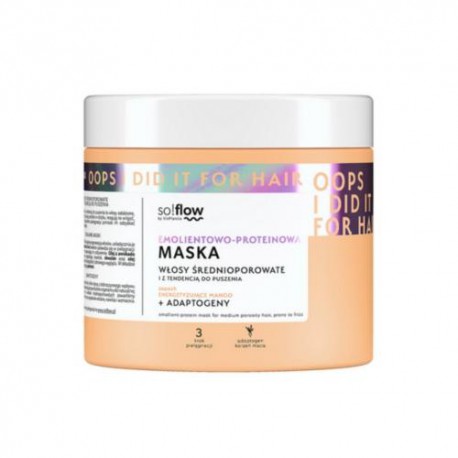 VIS PLANTIS SO! FLOW MASKA D. WŁ ŚREDNIOPOROWATYCH 400ML