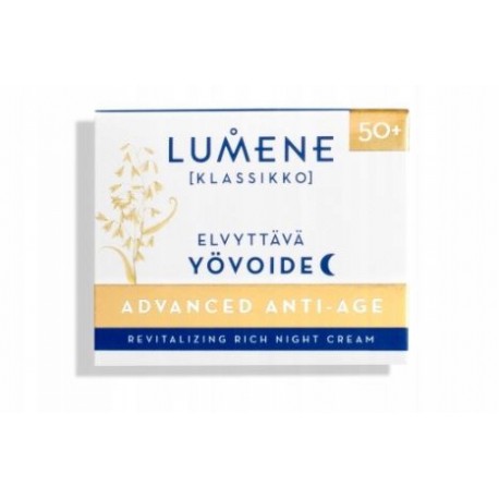 LUMENE KLASSIKKO KREM NA NOC 50+ P. ZMARSZCZ REWITAL 50ML