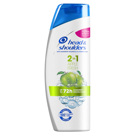 HEAD&SH. SZ/WŁ 450ML 2W1 APPLE FR