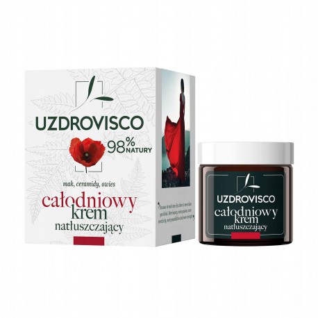 UZDROVISCO CAŁODNIOWY KREM NATŁUSZCAJĄCY 50ML