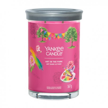 YANKEE CANDLE SIGNATURE TUMBLER 567G ART IN THE PARK
