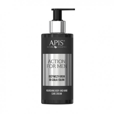 APIS KREM DO RĄK/CIAŁA 300ML ACTION FOR MEN