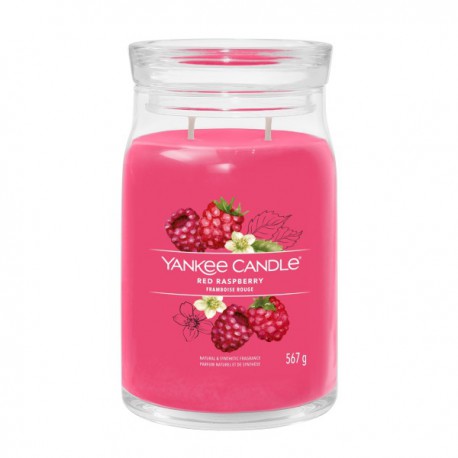 YANKEE CANDLE SIGNATURE ŚWIECA 567G RED RASPBERRY
