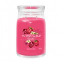 YANKEE CANDLE SIGNATURE ŚWIECA 567G RED RASPBERRY