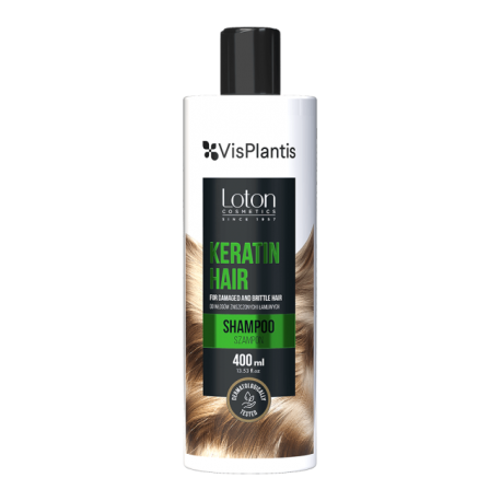 VIS PLANTIS LOTON SZAMPON D/WŁOSÓW 400ML KERATYNA