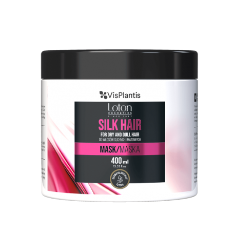 VIS PLANTIS LOTON MASKA D/WŁOSÓW 400ML JEDWAB
