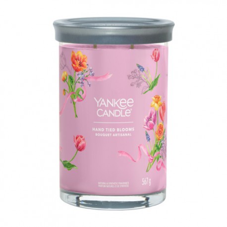 YANKEE CANDLE SIGNATURE TUMBLER 567G HAND TIED BLOOMS