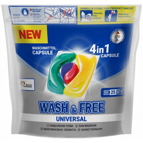 WASH&FREE KAPS/PRA A'25 4W1 UNIWERSAL