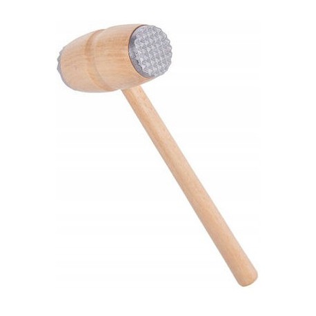 GALICJA MŁOTEK DO MIĘS Z KOŃCÓWKĄ METALOWĄ DREWNIANY 0024