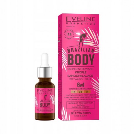 EVELINE BRAZIL BODY KROPLE 18ML 6