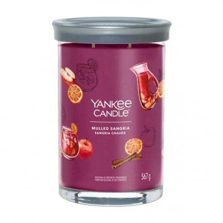 YANKEE CANDLE SIGNATURE TUMBLER 567G MULLED SANGRIA