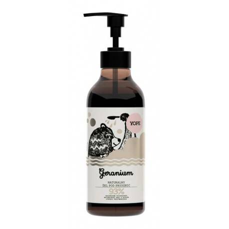 YOPE ŻEL POD PRYSZNIC GERANIUM 400ML