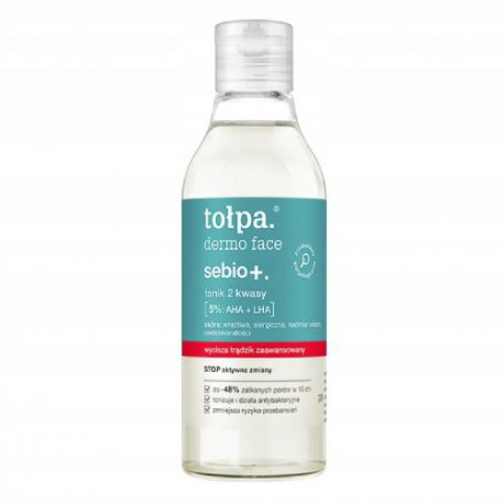 TOŁPA DERMO FACE SEBIO TONIK 200ML 2 KWASY