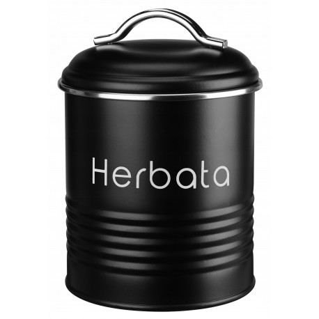 GALICJA ALCANO POJEMNIK NA HERBATĘ CZARNY 24616