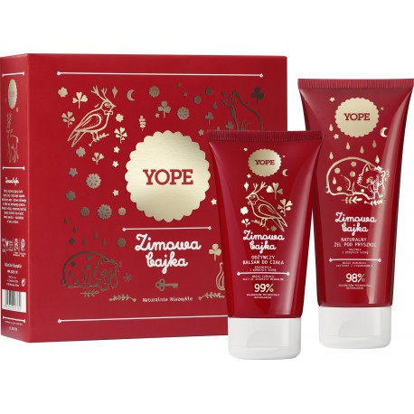 YOPE ZEST.23 ZIMOWA BAJKA ŻEL/PR 200ML + BAL/C 150ML