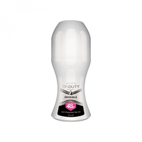 AVON ON DUTY DEO ROLL-ON 50ML W INVISIBLE