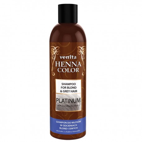 VENITA HENNA COLOR SZ/WŁ 250ML PLATINUM AAA