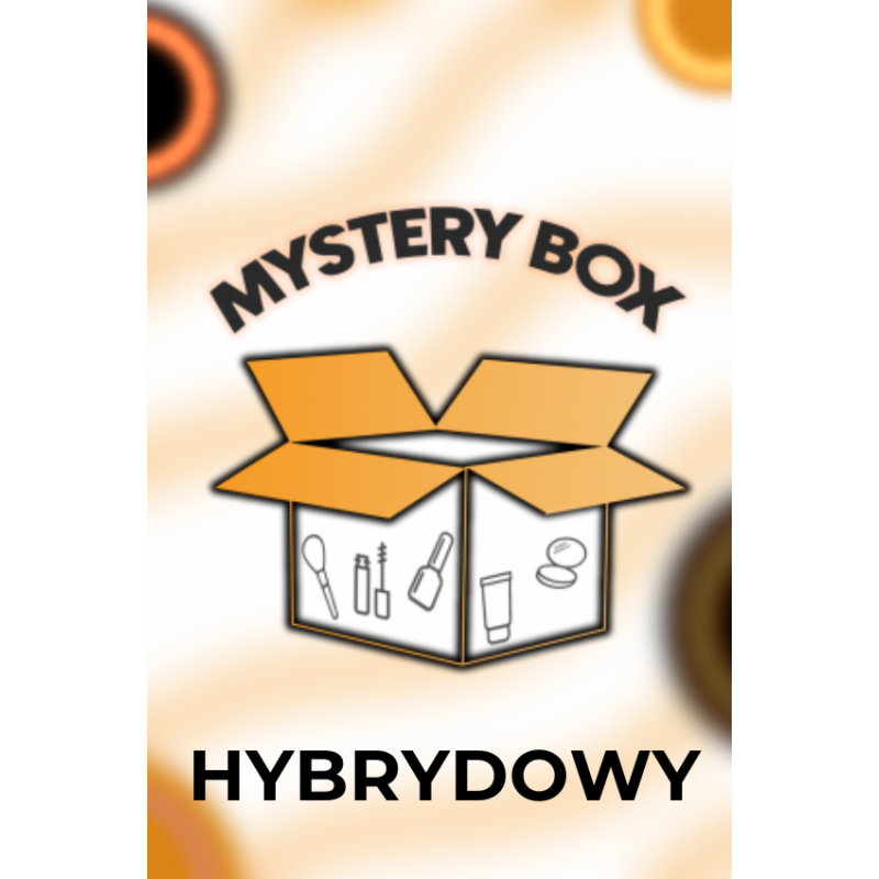 MYSTERY BOX HYBRYDOWY 60ZŁ! SEKRETNA PACZKA NIESPODZIANKA Z KOSMETYKAMI!