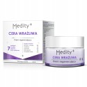 MEDITY+ CERA WRAŻLIWA KREM DO TWARZY 50ML NA NOC REGENERUJĄCY