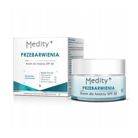 MEDITY+ PRZEBARWIENIA KR/TW 50ML DZIEŃ SPF30