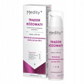 MEDITY+ TRĄDZIK RÓŻOWATY KR/TW 50ML DZIEŃ SPF25